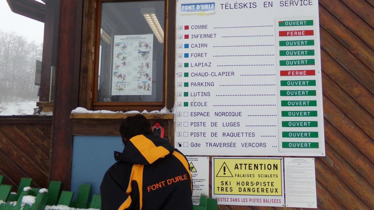 Hotel Du Col De La Machine Saint-Jean-en-Royans Eksteriør billede